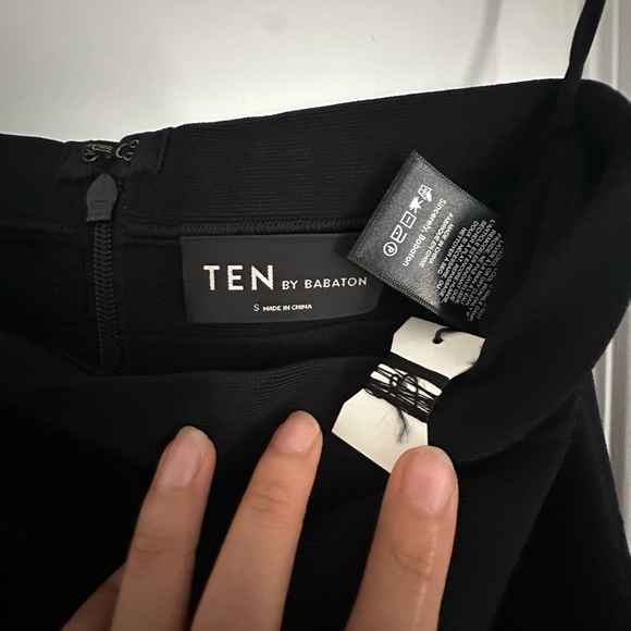 NWOT -TEN by Babatone chandelier skirt - S - Picture 7 of 9